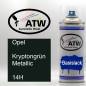 Preview: Opel, Kryptongrün Metallic, 14H: 400ml Sprühdose, von ATW Autoteile West.